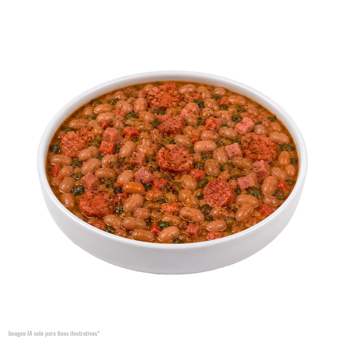 Frijoles Charros (Un medio)